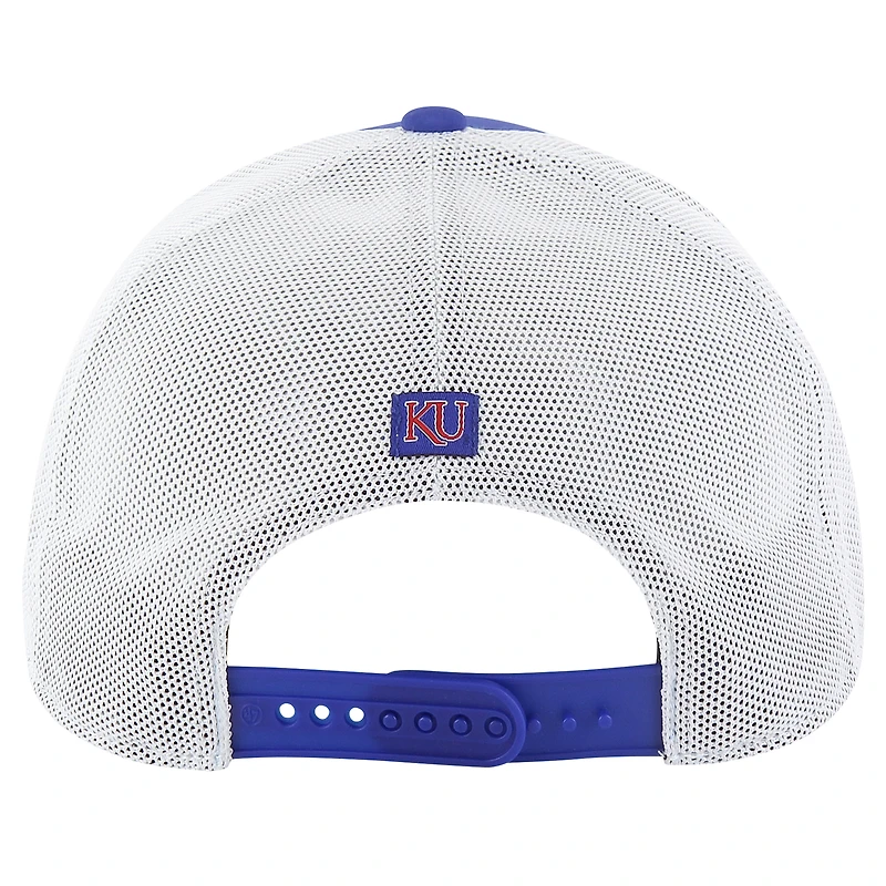 Men's '47 Royal Kansas Jayhawks Downburst Trucker Adjustable Hat