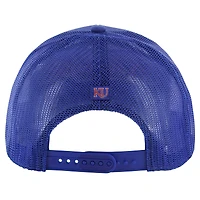 Men's '47 Royal Kansas Jayhawks Garner Trucker Adjustable Hat