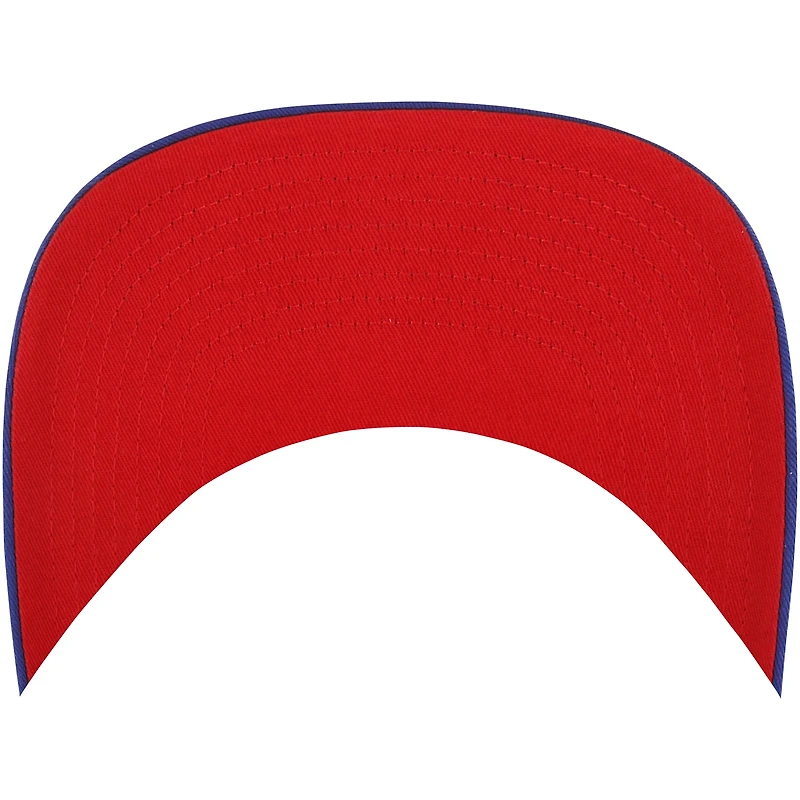 Men's '47 Royal Kansas Jayhawks Straight Eight Adjustable Trucker Hat