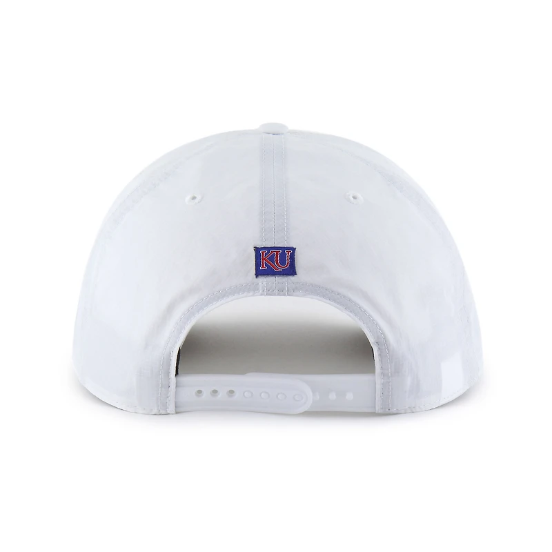 Men's '47  White Kansas Jayhawks Fairway Hitch Adjustable Hat