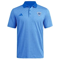 Men's adidas Blue Kansas Jayhawks Ultimate 365 Polo