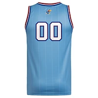 Maillot réplique Swingman bleu clair adidas #00 des Kansas Jayhawks pour homme