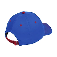 Casquette slouch ajustable adidas Royal Kansas Jayhawks pour homme