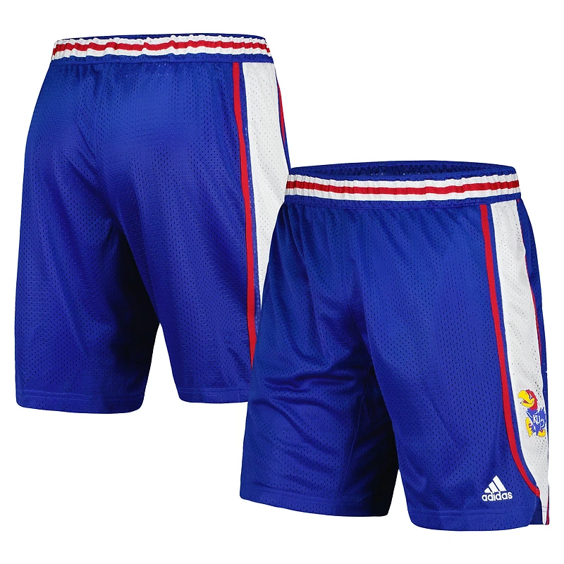 Short de basket-ball adidas Royal Kansas Jayhawks Swingman AEROREADY pour homme