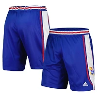 Short de basket-ball adidas Royal Kansas Jayhawks Swingman AEROREADY pour homme