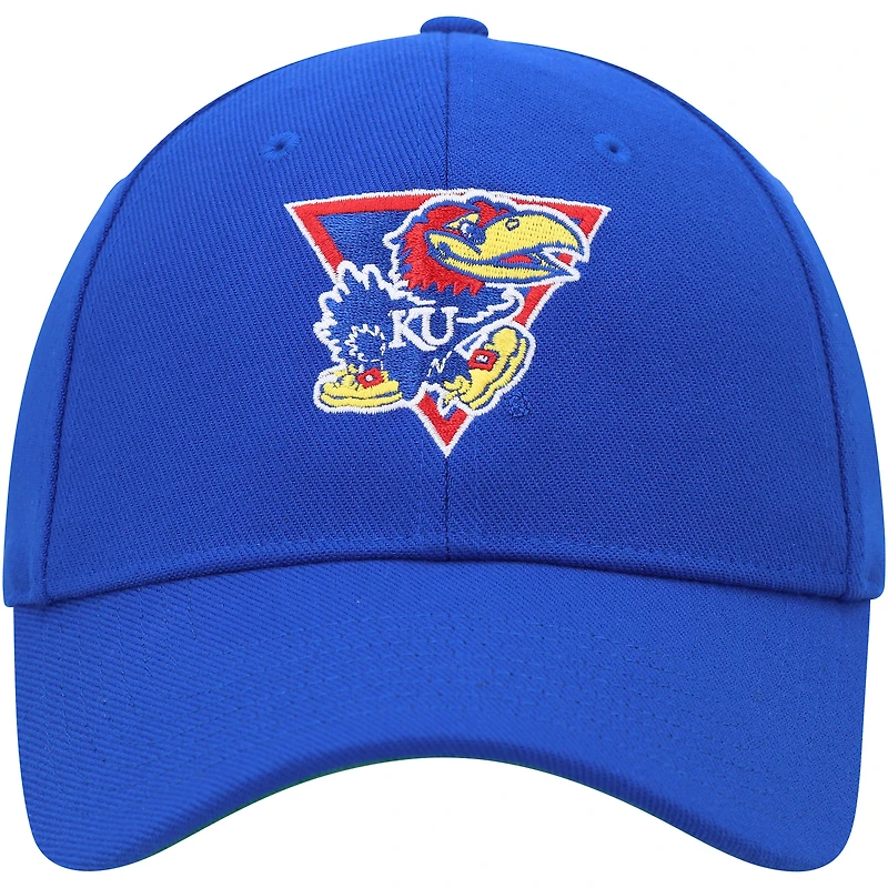 Casquette souple adidas Royal Kansas Jayhawks Vault pour homme