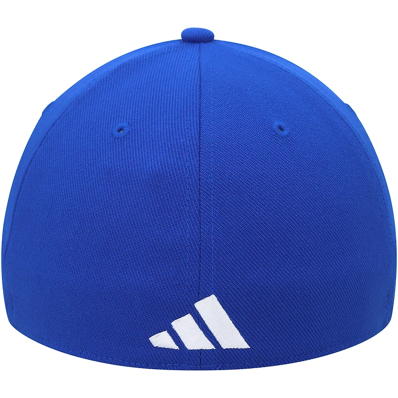 Casquette souple adidas Royal Kansas Jayhawks Vault pour homme