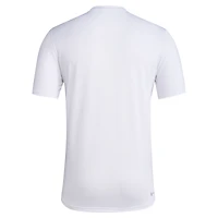T-shirt adidas blanc Kansas Jayhawks 2024 KC pour homme