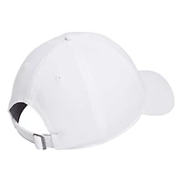 Men's adidas White Kansas Jayhawks Locker Room Logo Slouch Adjustable Hat