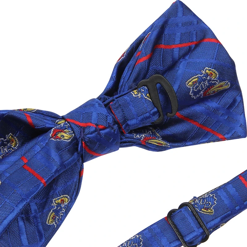 Men's Blue Kansas Jayhawks Oxford Bow Tie
