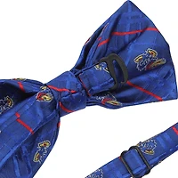 Men's Blue Kansas Jayhawks Oxford Bow Tie