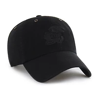 Men's Carhartt x '47 Black Kansas Jayhawks Clean Up Adjustable Hat
