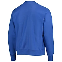 Champion Royal Kansas Jayhawks Vault Logo Reverse Weave Sweat-shirt à capuche pour hommes