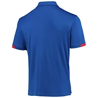 Men's Colosseum Royal Kansas Jayhawks Santry Lightweight Polo