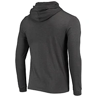 Ensemble pyjama à capuche et jogging manches longues pour homme Concepts Sport Royal/Heather Charcoal Kansas Jayhawks Meter
