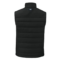 Gilet zippé intégral Cutter & Buck Black Kansas Jayhawks Evoke pour homme