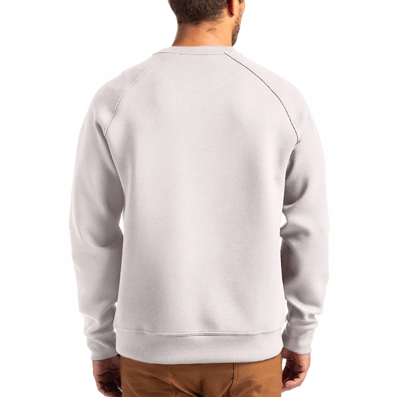 Pull recyclé Roam Kansas Jayhawks gris de Cutter & Buck pour homme