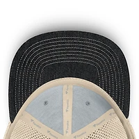 Men's Fanatics Black/Natural Kansas Jayhawks Legend Trucker Snapback Hat