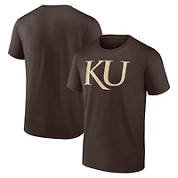 Men's Fanatics Brown Kansas Jayhawks Express T-Shirt