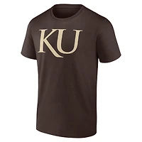 Men's Fanatics Brown Kansas Jayhawks Express T-Shirt