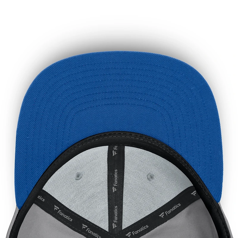 Men's Fanatics Gray Kansas Jayhawks Duo Snapback Hat