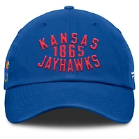Men's Fanatics Royal Kansas Jayhawks Archer Adjustable Hat