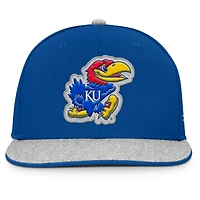 Men's Fanatics Royal Kansas Jayhawks Loden Snapback Hat