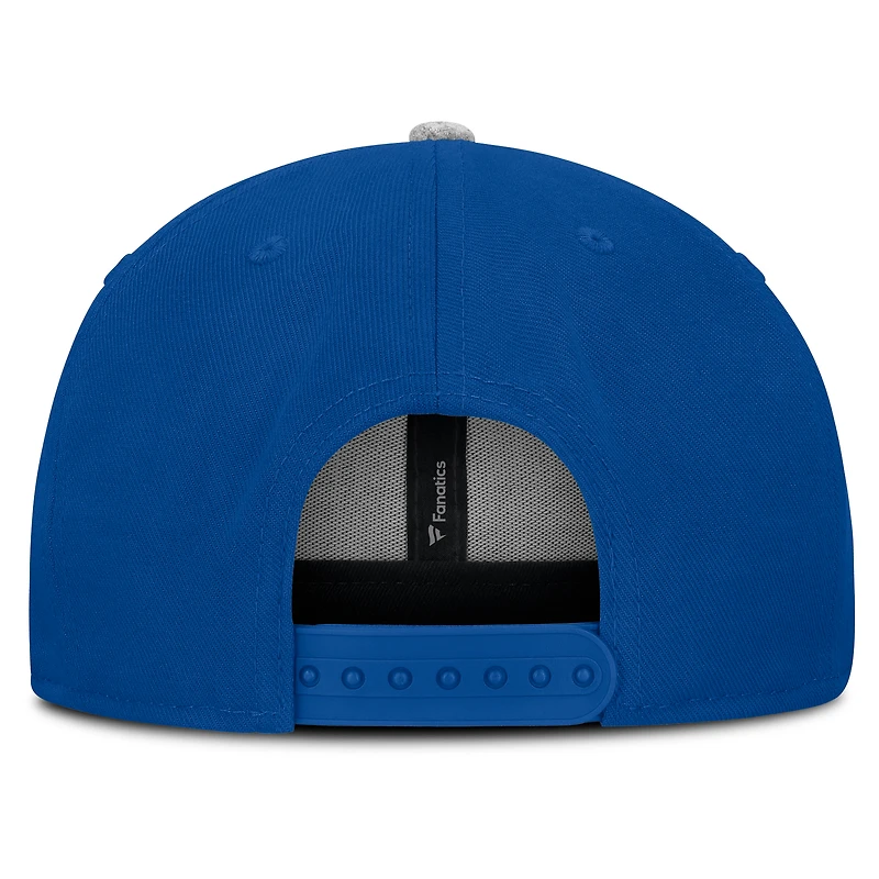 Men's Fanatics Royal Kansas Jayhawks Loden Snapback Hat
