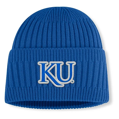 Bonnet en tricot à revers Revery des Kansas Jayhawks pour hommes