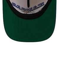 Men's New Era Cream/Royal Kansas Jayhawks March Madness Historic Collection 9FIFTY A-Frame Snapback Hat