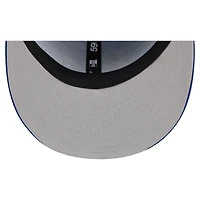 Casquette de baseball ajustée New Era bleu clair/bleu roi Kansas Jayhawks pour homme