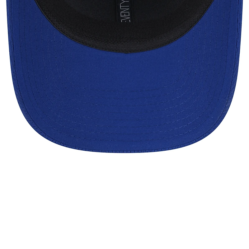 Casquette extensible à boutons-pression COOLERA 9SEVENTY pour homme des Royal Kansas Jayhawks de New Era