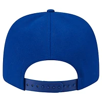 Men's New Era Royal Kansas Jayhawks Game Day Multi-Rope 9SEVENTY Stretch-Snap Hat