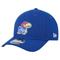 Men's New Era Royal Kansas Jayhawks Team Collective 9FORTY M-Crown Adjustable Hat