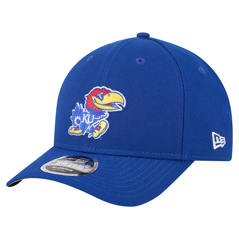 Casquette ajustable 9FORTY M-Crown Team Collective des Royal Kansas Jayhawks de New Era pour homme