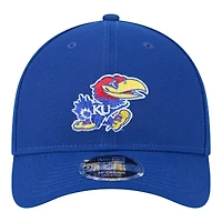 Men's New Era Royal Kansas Jayhawks Team Collective 9FORTY M-Crown Adjustable Hat