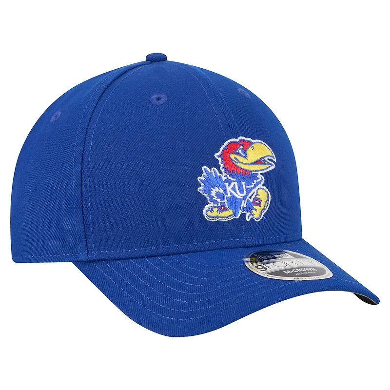 Casquette ajustable 9FORTY M-Crown Team Collective des Royal Kansas Jayhawks de New Era pour homme