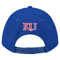 Men's New Era Royal Kansas Jayhawks Team Collective 9FORTY M-Crown Adjustable Hat