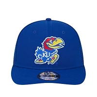 Men's New Era Royal Kansas Jayhawks Trucker 9FIFTY Snapback Hat