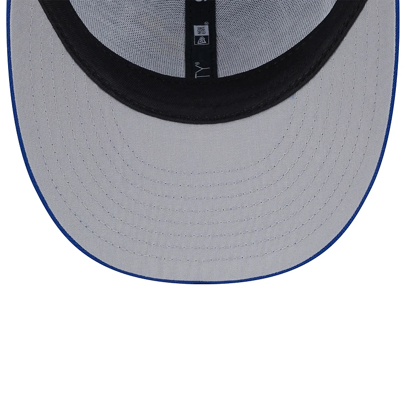 Men's New Era Royal Kansas Jayhawks Trucker 9FIFTY Snapback Hat