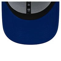 Men's New Era  Royal Kansas Jayhawks Trucker 9FORTY Adjustable Hat