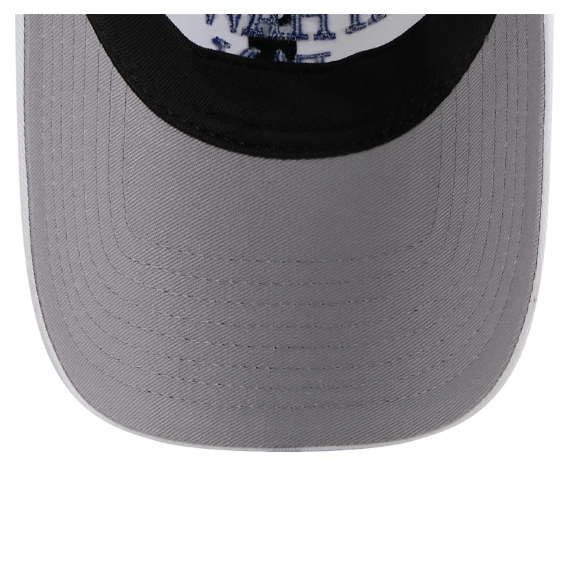 Men's New Era White Kansas Jayhawks Fan 9TWENTY Adjustable Hat