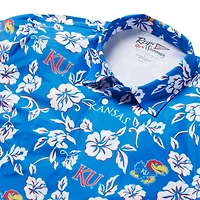 Polo de performance Royal Kansas Jayhawks pour homme Reyn Spooner
