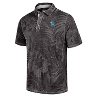 Men's Tommy Bahama  Black Kansas Jayhawks Sport Santiago Paradise Polo