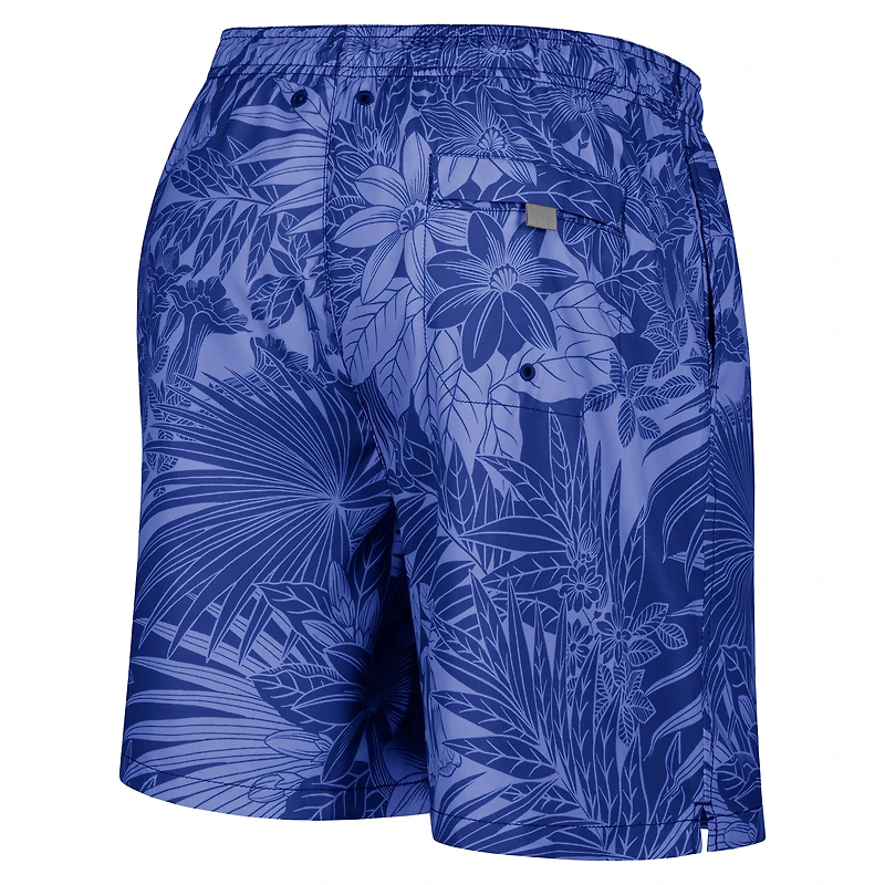 Men's Tommy Bahama Royal Kansas Jayhawks Santiago Palms Board Shorts