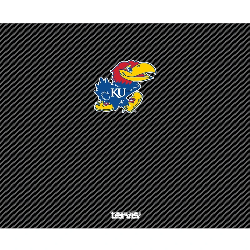 Tervis Kansas Jayhawks 40oz. Carbon Fiber Wide Mouth Water Bottle