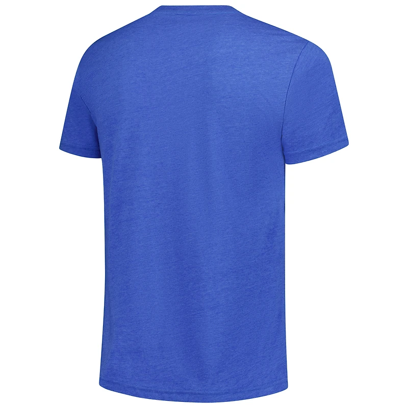 Unisex Charlie Hustle  Royal Kansas Jayhawks Basketball T-Shirt