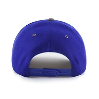 Unisex '47 Royal Kansas Jayhawks Windowpane Plaid Collection Hitch Adjustable Hat