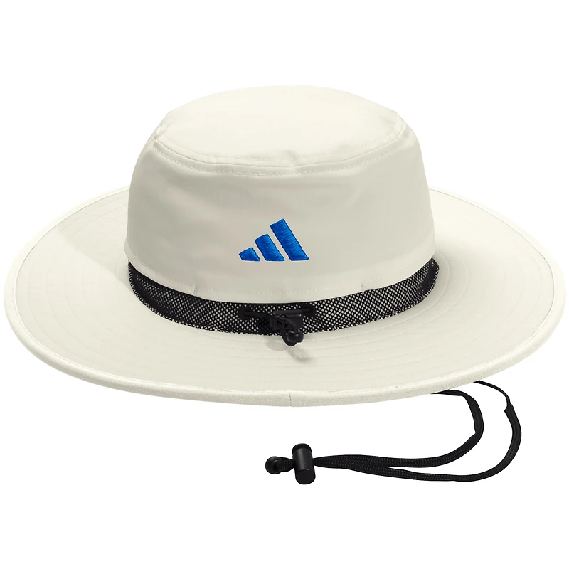 Unisex adidas Cream Kansas Jayhawks Wide Brim Boonie Bucket Hat