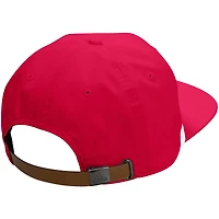 Unisex adidas  Red Kansas Jayhawks Locker Room Rope Adjustable Hat